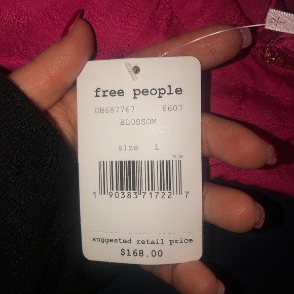 NWT Free People New Day Floral- Embroidered Tunic - Picture 11 of 12